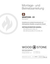 Wood Stone WHATCOM WS-GVR-10-DD-CE-NG Montage- Und Betriebsanleitung