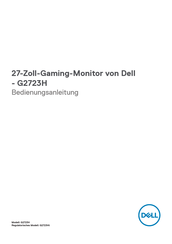 Dell G2723H Bedienungsanleitung