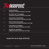 Akrapovic Evolution Link Pipe Einbauanleitung