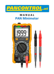 Pancontrol PAN Minimeter Bedienungsanleitung