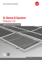 K2 Systems D-Dome 6 System Classic LS Montageanleitung