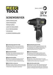 Meec tools 019797 Bedienungsanleitung