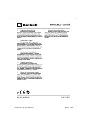 EINHELL FORTEXXA 18/20 TH Originalbetriebsanleitung