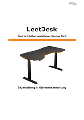 ODYN LeetDesk 1.0 1337-1 Aufbauanleitung Und Gebrauchsanweisung