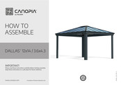 Palram CANOPIA DALLAS Montageanleitung