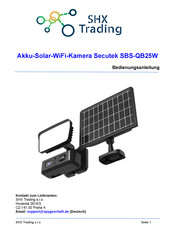 Secutek SBS-QB25W Bedienungsanleitung