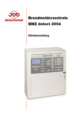 detectomat BMZ detect 3004 Betreiberanleitung