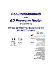 Bd Pre-warm Heater Benutzerhandbuch