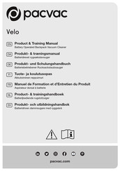 Pacvac Velo Produkt- Und Schulungshandbuch