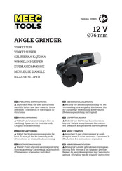 Meec tools 019801 Bedienungsanleitung