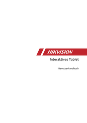 HIKVISION DS-D5B65RB/B Benutzerhandbuch