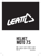 Leatt MOTO 7.5 Anweisungen