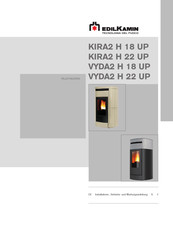 Edilkamin KIRA2 H 18 UP Installations-, Betriebs- Und Wartungsanleitung