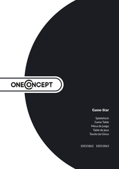 oneConcept Game-Star 10031862 Bedienungsanleitung