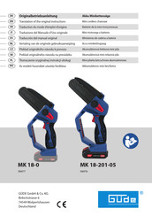 Gude MK 18-0 Originalbetriebsanleitung