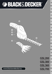 Black & Decker GSL300 Bedienungsanleitung