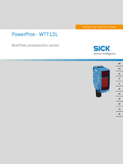 Sick PowerProx WTT12L Betriebsanleitung