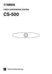Yamaha CS-500 Sicherheitsanleitung