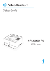 HP LaserJet Pro 4002dn Installations-Handbuch