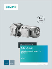 Siemens SIMOGEAR BA 2331 Originalbetriebsanleitung