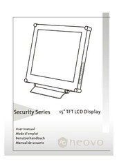 AG Neovo Security-Serie Benutzerhandbuch
