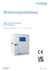 VWR avantor INCU-Line 180 Premium Bedienungsanleitung