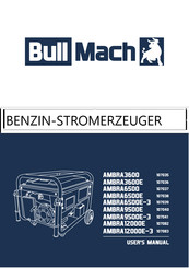 BullMach AMBRA3600E Bedienungsanleitung