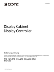 Sony ZRD-C12A Bedienungsanleitung