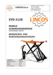 LINCOS STD-3128 Bedienungs- Und Wartungsanleitung