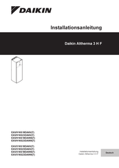 Daikin Altherma 3 H F-Serie Installationsanleitung