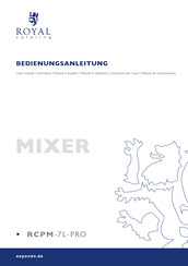 Royal Catering RCPM-7L-PRO Bedienungsanleitung