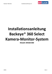 Brigade Backeye 360 Select Installationsanleitung
