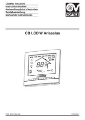 Vortice CB LCD W Ariasalus Betriebsanleitung