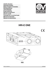 Vortice HRI-E One Betriebsanleitung