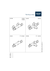 Grohe 34 565 Montageanleitung