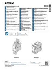 Siemens SIRIUS 3RB2483-4AA1 Originalbetriebsanleitung