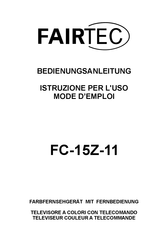 Fairtec FC-15Z-11 Bedienungsanleitung