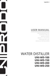 UNIPRODO UNI-WD-200 Bedienungsanleitung