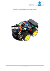 yourDroid 4WD Smart Car Roboter Anleitung
