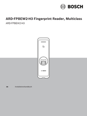 Bosch ARD-FPBEW2-H3 Installationshandbuch