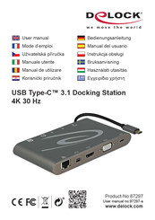 DeLOCK 87297 Bedienungsanleitung