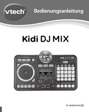 VTech Kidi DJ MIX Bedienungsanleitung