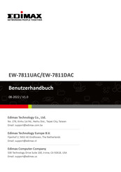 Edimax EW-7811UAC Benutzerhandbuch