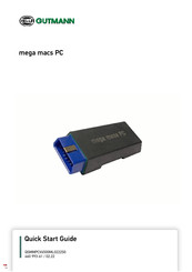 Hella Gutmann mega macs PC Schnellstartanleitung