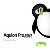 Aquion Pro 500 PINGUIN Bedienungsanleitung
