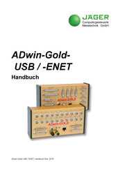 JÄGER ADwin-Gold-ENET Handbuch