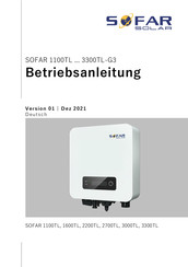 Sofar Solar SOFAR 1100TL-G3 Betriebsanleitung