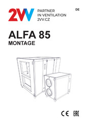 2VV ALFA 85 1000-V Montageanleitung