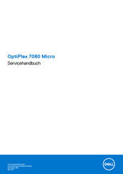 Dell OptiPlex 7080 Micro Servicehandbuch