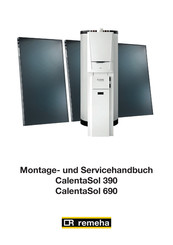 REMEHA CalentaSol 690 Montage- Und Servicehandbuch